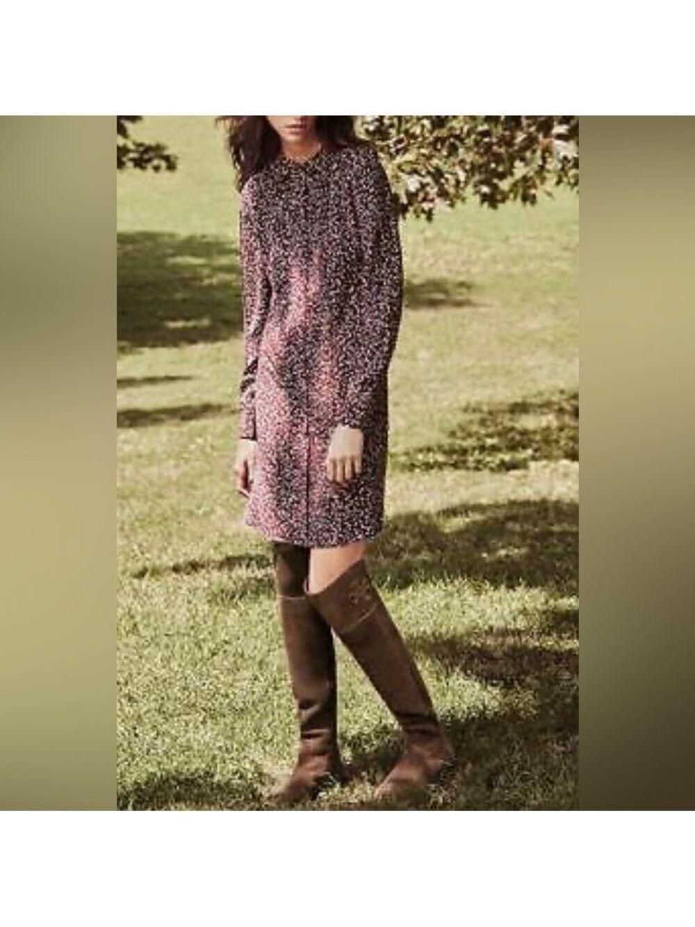 Tory Burch ‘Simone’ Over The Knee Riding Boot in Vintage Buffalo Size 5.5 - Picture 3 of 12